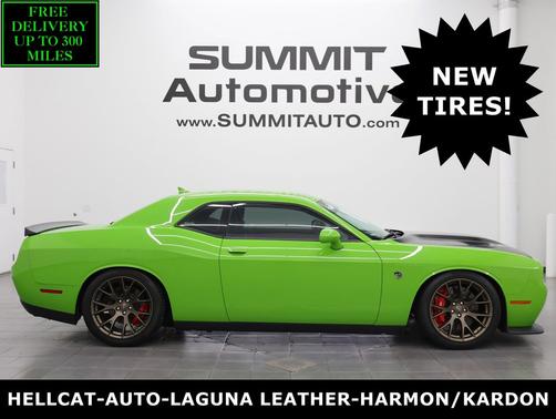 Green Go Clearcoat 2017 Dodge Challenger SRT Hellcat