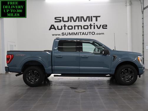Area 51 Blue 2023 Ford F-150 XLT