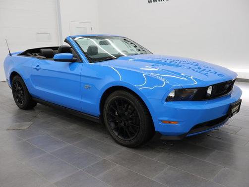 BLUE 2010 Ford Mustang GT Premium