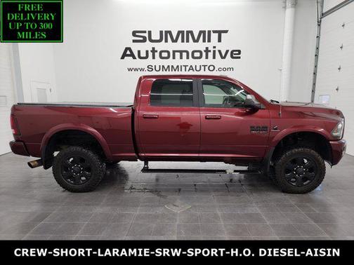 2018 RAM 3500 Laramie Crew Cab 4x4 6'4' Box
