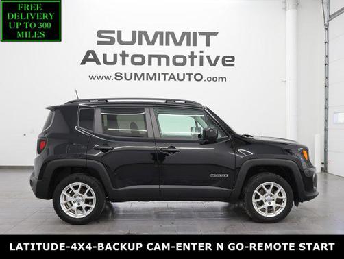 Black Clearcoat 2019 Jeep Renegade Latitude