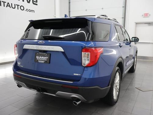 Atlas Blue Metallic 2020 Ford Explorer Limited