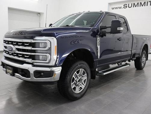 Antimatter Blue Metallic 2023 Ford F-350 Lariat