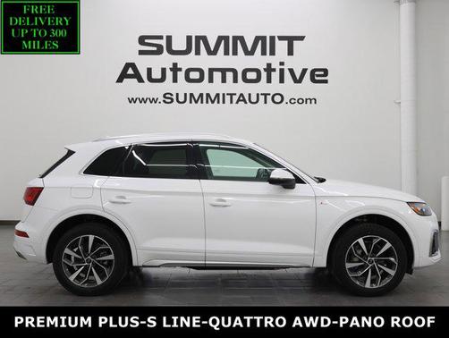 Arkona White 2024 Audi Q5 45 S line Premium Plus