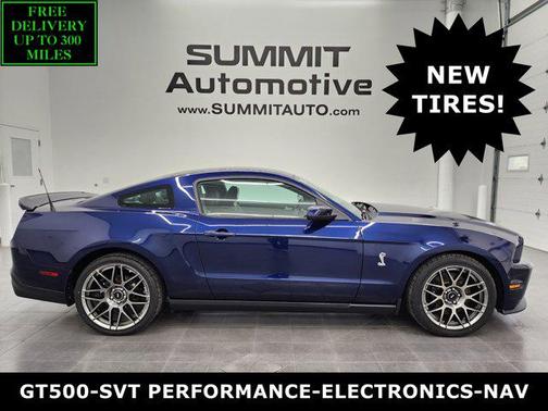 Kona Blue Metallic 2011 Ford Shelby GT500 Base