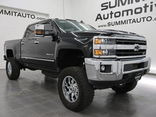 Black 2018 Chevrolet Silverado 2500 LTZ