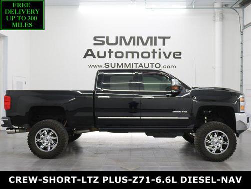 Black 2018 Chevrolet Silverado 2500 LTZ