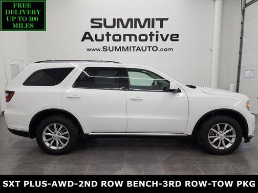White Knuckle Clearcoat 2018 Dodge Durango SXT Plus