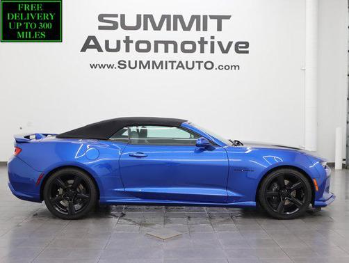 Hyper Blue Metallic 2018 Chevrolet Camaro 2SS