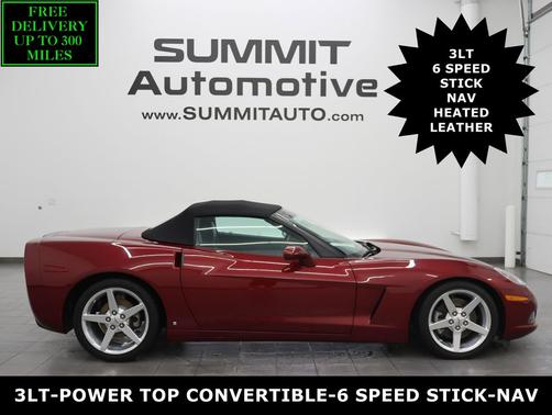 Monterey Red Met Tintcoat 2006 Chevrolet Corvette Base