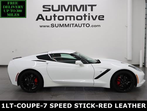 Arctic White 2019 Chevrolet Corvette Stingray