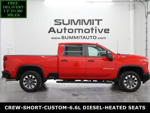 Red Hot 2024 Chevrolet Silverado 2500 Custom