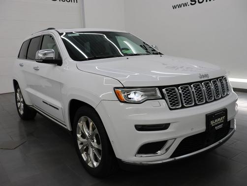 Bright White Clearcoat 2020 Jeep Grand Cherokee Summit