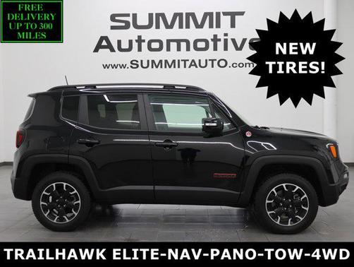 Black Clearcoat 2023 Jeep Renegade Trailhawk