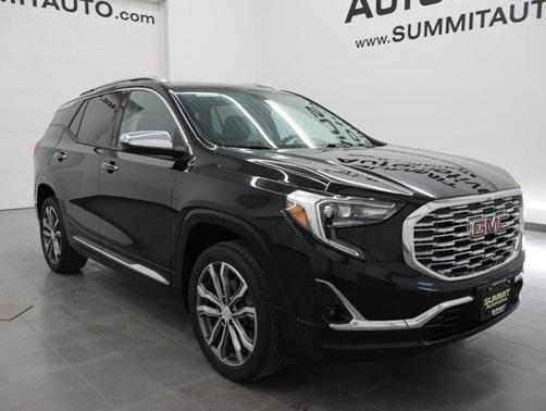 Ebony Twilight Metallic 2018 GMC Terrain Denali