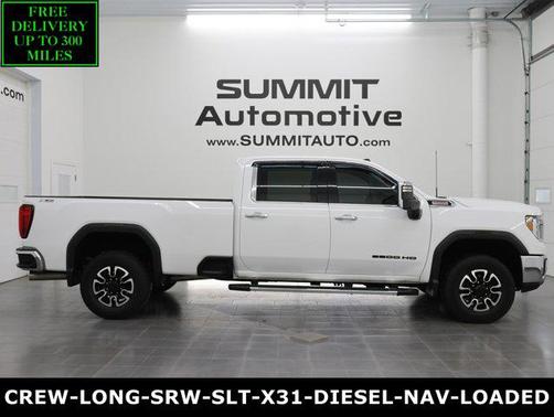 Summit White 2020 GMC Sierra 3500 SLT
