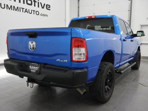 Hydro Blue Pearlcoat 2022 RAM 3500 Tradesman Crew Cab 4x4 6'4' Box
