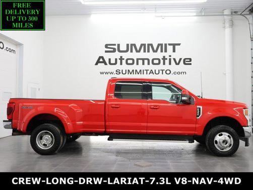 Race Red 2022 Ford F-350 Lariat