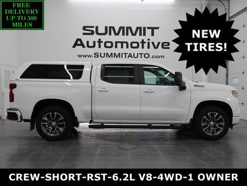 Summit White 2023 Chevrolet Silverado 1500 RST