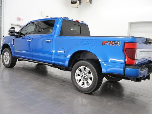 Velocity Blue Metallic 2020 Ford F-250 Platinum