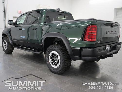 Serrano Green Metallic 2026 RAM 1500 RHO Crew Cab 4x4 5'7' Box