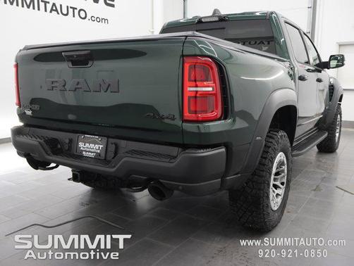 Serrano Green Metallic 2026 RAM 1500 RHO Crew Cab 4x4 5'7' Box