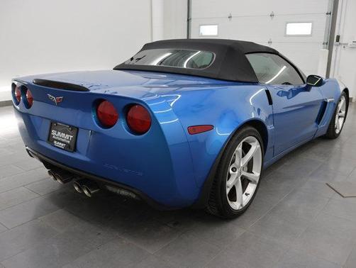 Jetstream Blue Metallic Tintcoat 2011 Chevrolet Corvette Grand Sport