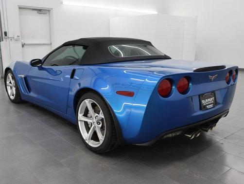 Jetstream Blue Metallic Tintcoat 2011 Chevrolet Corvette Grand Sport