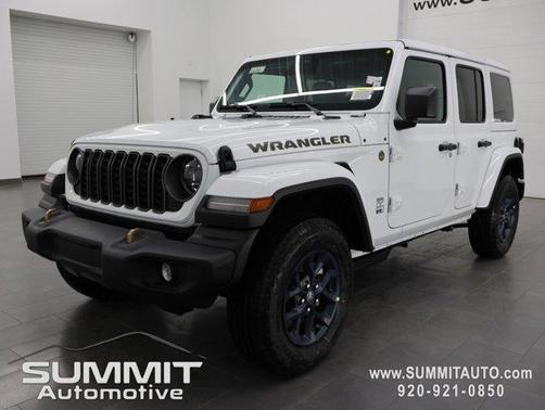 Bright White Clearcoat 2026 Jeep Wrangler 4-Door 85th Anniversary Edition