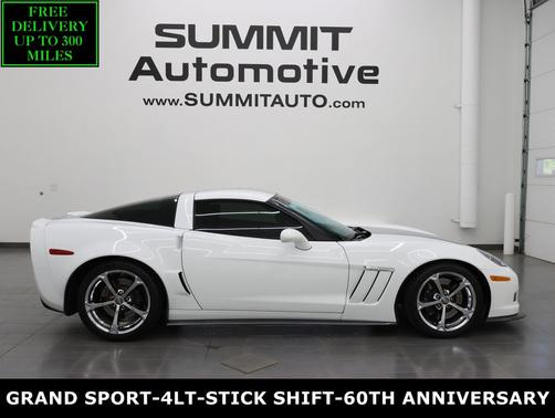 Arctic White 2013 Chevrolet Corvette Grand Sport
