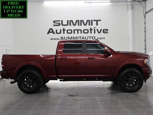 Delmonico Red Pearlcoat 2022 RAM 3500 Laramie Crew Cab 4x4 6'4' Box