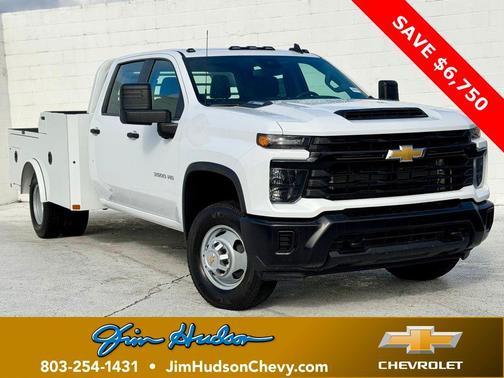 Summit White 2026 Chevrolet Silverado 3500 WT
