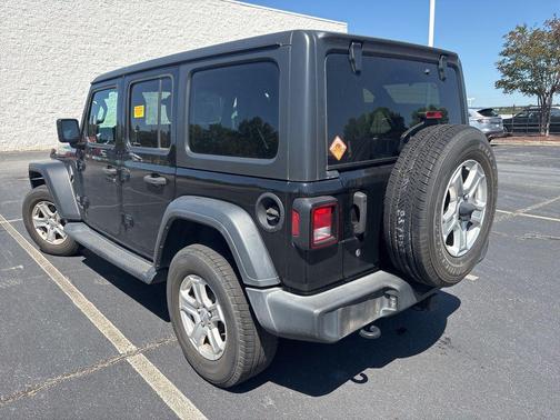 Black Clearcoat 2018 Jeep Wrangler Unlimited Sport
