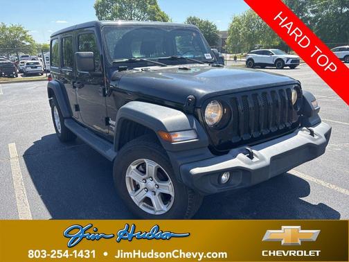 Black Clearcoat 2018 Jeep Wrangler Unlimited Sport