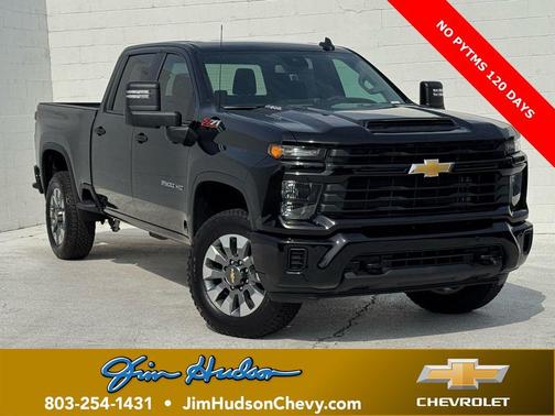 Black 2026 Chevrolet Silverado 2500 Custom