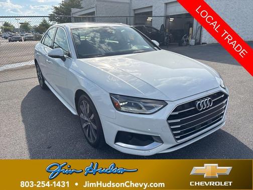 Glacier White Metallic 2020 Audi A4 40 Premium