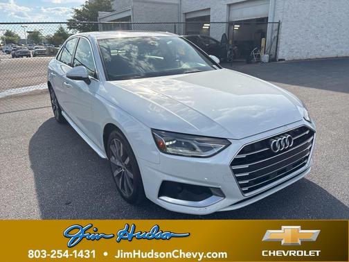 Glacier White Metallic 2020 Audi A4 40 Premium