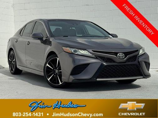 Predawn Gray Mica 2019 Toyota Camry XSE