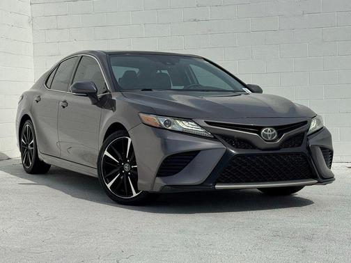 Predawn Gray Mica 2019 Toyota Camry XSE