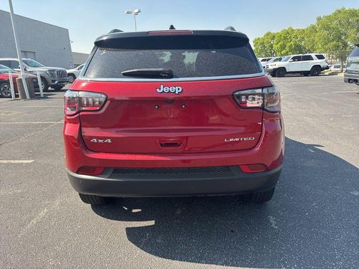 Red Hot Pearlcoat 2025 Jeep Compass Limited