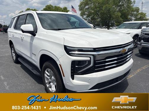 Summit White 2025 Chevrolet Tahoe LT