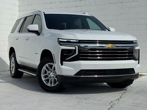 Summit White 2025 Chevrolet Tahoe LT