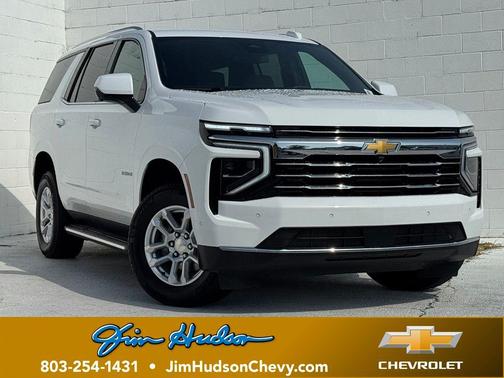 Summit White 2025 Chevrolet Tahoe LT