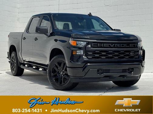 Black 2026 Chevrolet Silverado 1500 Custom