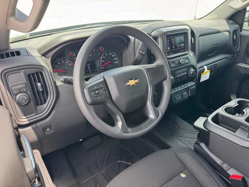 Black 2026 Chevrolet Silverado 1500 Custom