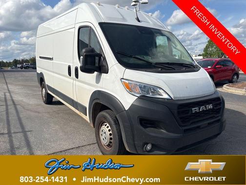 Bright White Clearcoat 2025 RAM ProMaster 3500 High Roof