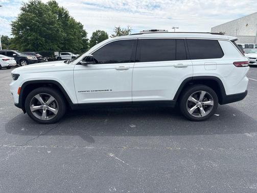 Bright White Clearcoat 2021 Jeep Grand Cherokee L Limited