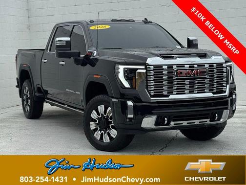 Onyx Black 2026 GMC Sierra 2500 Denali