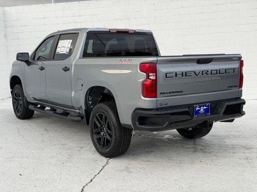 Sterling Gray Metallic 2026 Chevrolet Silverado 1500 Custom Trail Boss