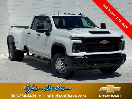 Summit White 2026 Chevrolet Silverado 3500 WT